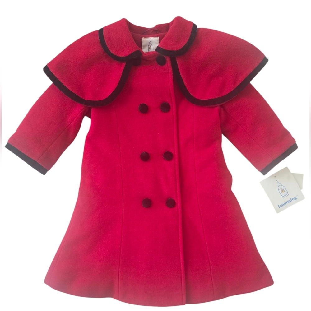 Londonfog Kids Red Coat 2T